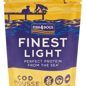 Fish4Dogs Finest Light Cod Mousse for Dogs - 100g