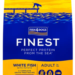Fish4Dogs Finest White Fish Adult 1+ Years Small Kibble - 1.5kg