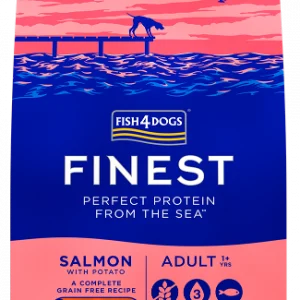Fish4Dogs Finest Salmon Adult 1+ Years Small Kibble - 1.5kg