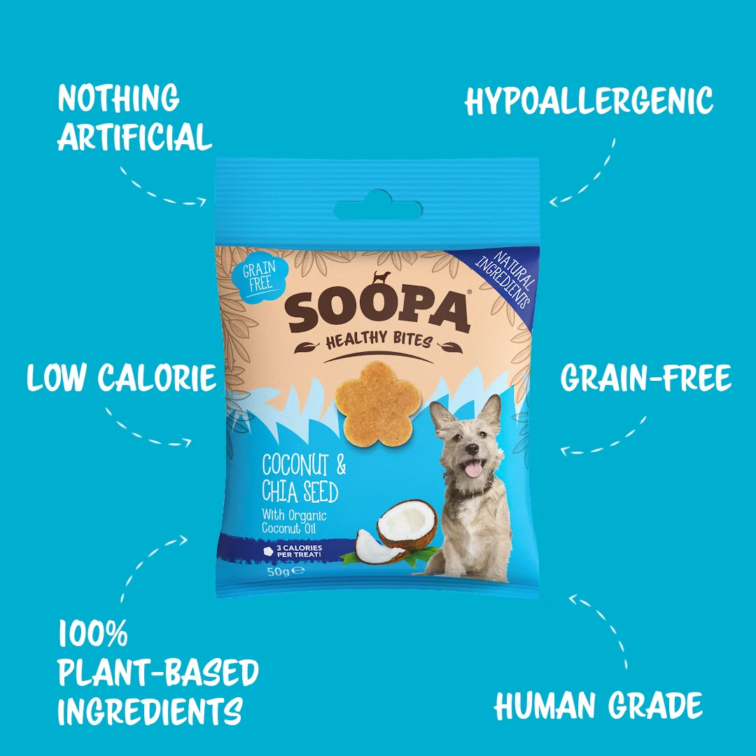 Soopa Coconut & Chia Seed Healthy Bites - past BB Date - Image 2