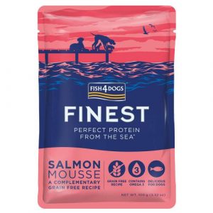 Fish4Dogs Finest Salmon Mousse for Dogs - 100g