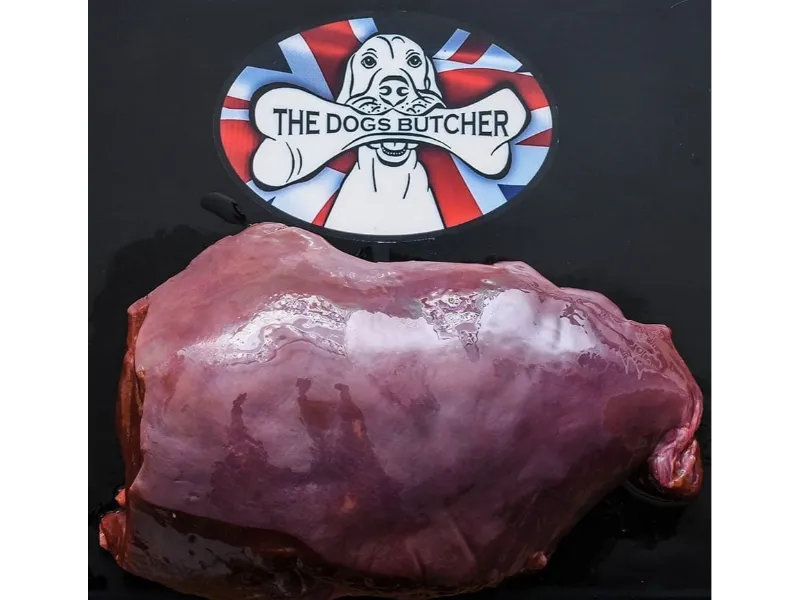 The Dogs Butcher Ox Liver Chunks - 500g