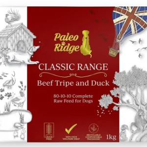 Paleo Ridge Classic Beef Tripe & Duck - 1kg