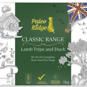 Paleo Ridge Classic Lamb Tripe & Duck - 1kg