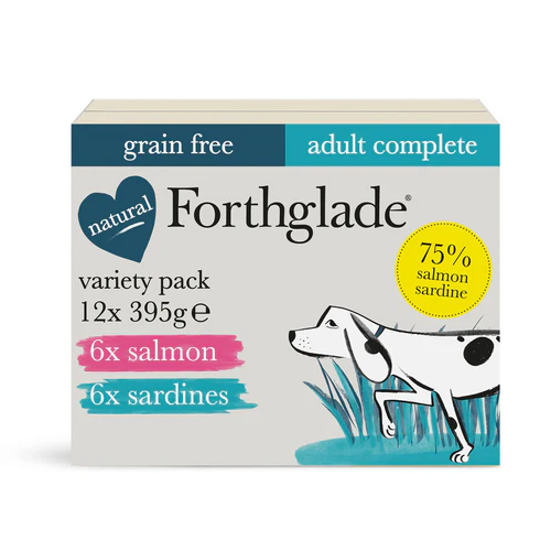Forthglade Sardine & Salmon Variety Pack (12 x 395g)