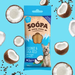 Soopa Coconut & Chia Seed Dental Sticks