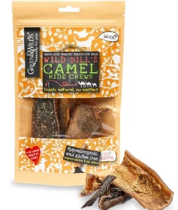 Green & Wilds Camel Hide Chews - 100g