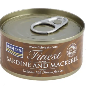 Fish4Cats Finest Sardine with Mackerel - 70g