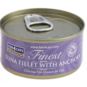 Fish4Cats Finest Tuna Fillet with Anchovy - 70g