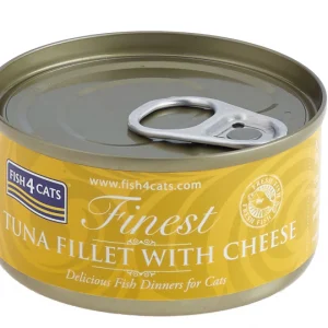 Fish4Cats Finest Tuna Fillet with Cheese - 70g