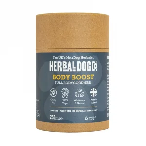 Herbal Dog Co. Body Boost Multivitamin - Natural Herbal Supplement Powder - Dog & Puppy - 250ml