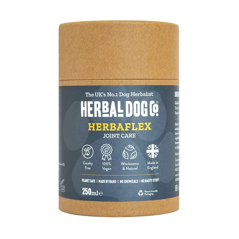 Herbal Dog Co. Herbaflex Best Joint Care - Natural Herbal Support - Dog & Puppy Blend - 250ml