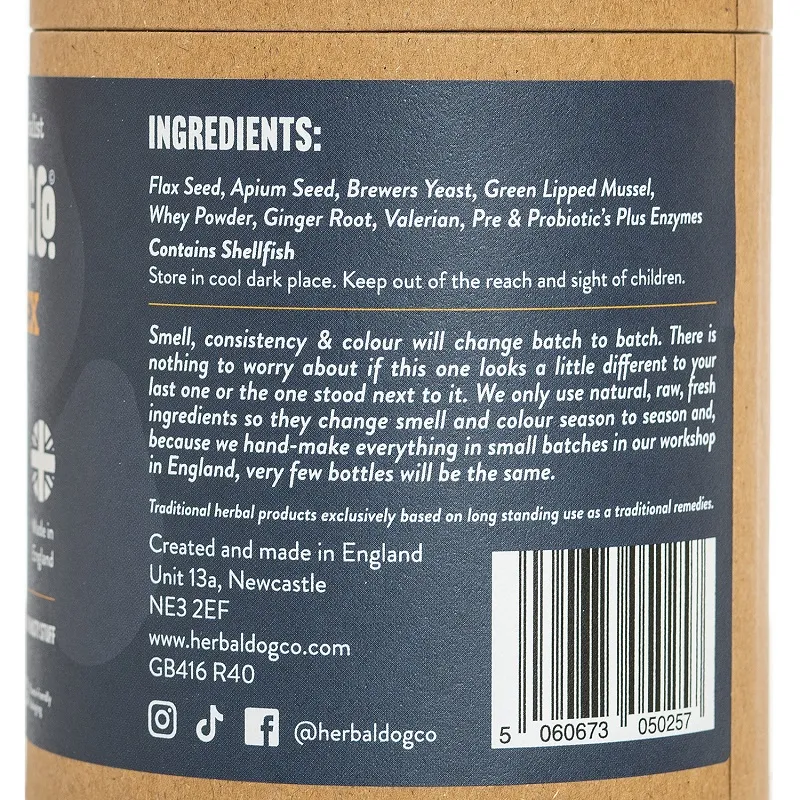 Herbal Dog Co. Herbaflex Best Joint Care - Natural Herbal Support - Dog & Puppy Blend - 250ml - Image 4