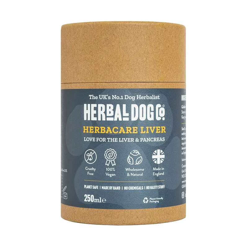 Herbal Dog Co. Liver & Pancreas - Natural Herbal Support Powder - Dog & Puppy - 250ml