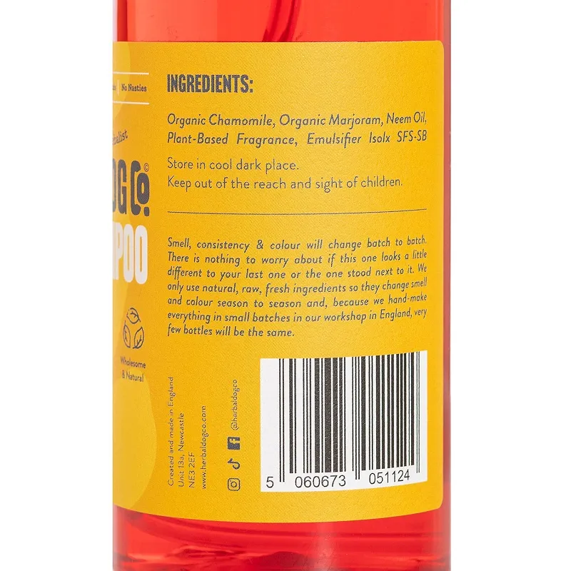 Herbal Dog Co. Raspberry & Vanilla - Dry Shampoo - 250ml - Image 3