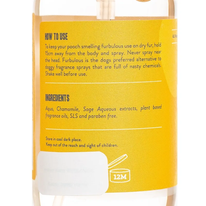 Herbal Dog Co. Rhubarb & Rose - Cologne Deodoriser - 100ml - Image 2