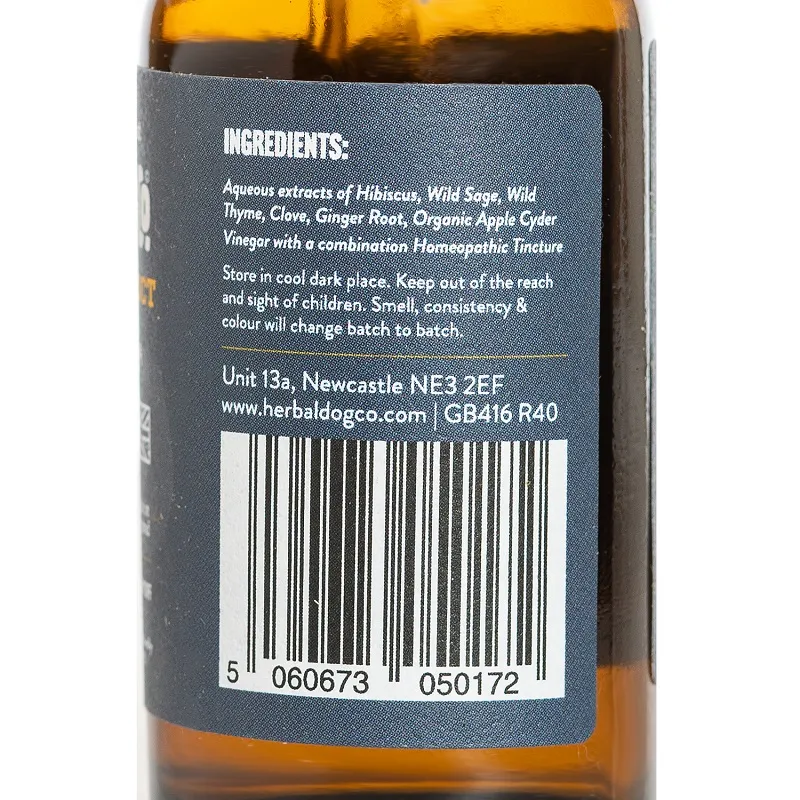 Herbal Dog Co. All Natural Dog Wormwood Protect - 30ml - Image 3
