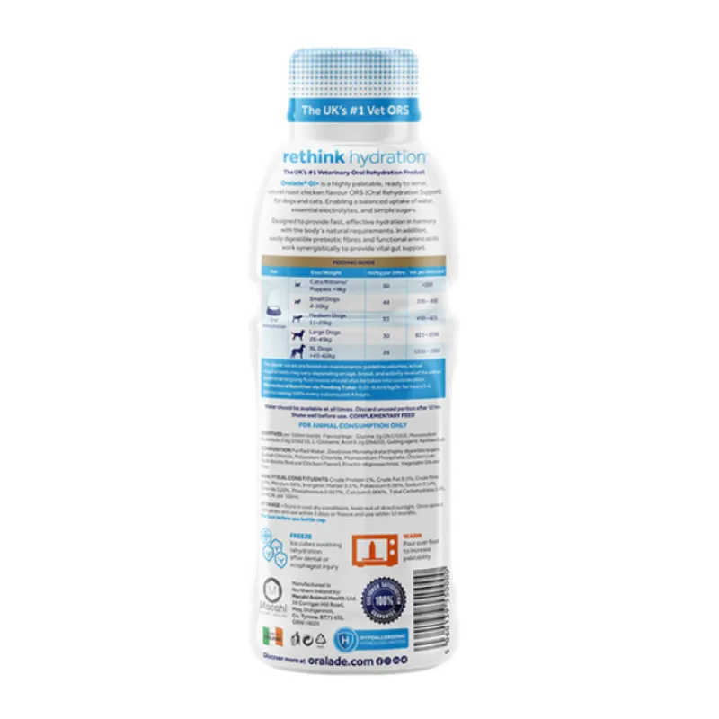 Oralade Advanced GI+ Oral Rehydration & Gut Support - 500ml - Image 2