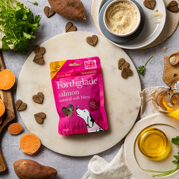 Forthglade Natural Soft Bite Treats With Salmon - 90g - Image 3