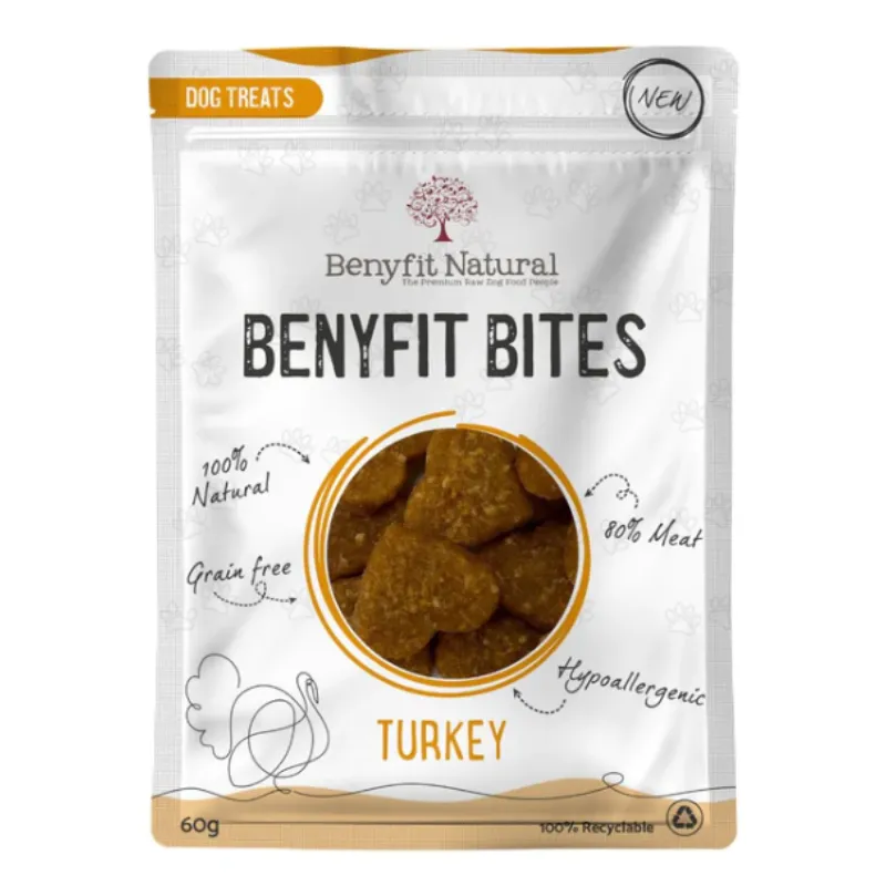 Benyfit Turkey Bites - 60g