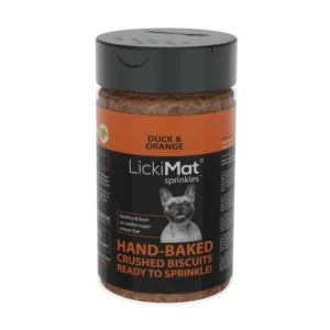 LickiMat Sprinkles - Duck & Orange - 150g