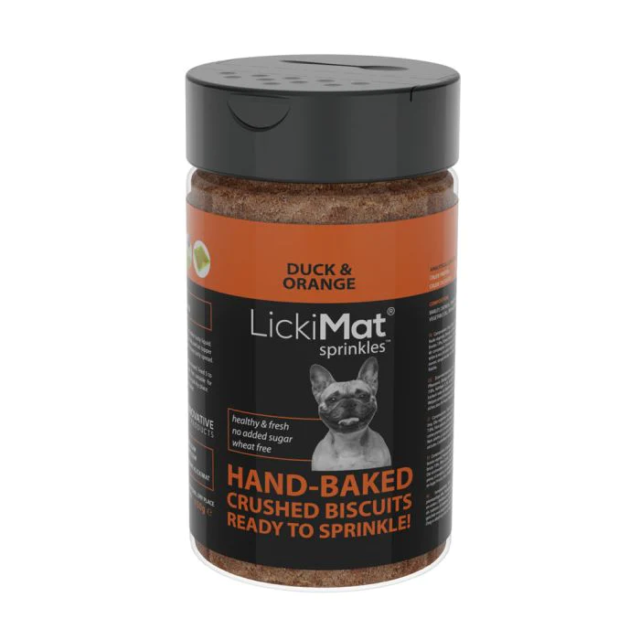 LickiMat Sprinkles - Duck & Orange - 150g