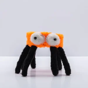 Wuf Wuf My Meow Spider Collar Plush Toy