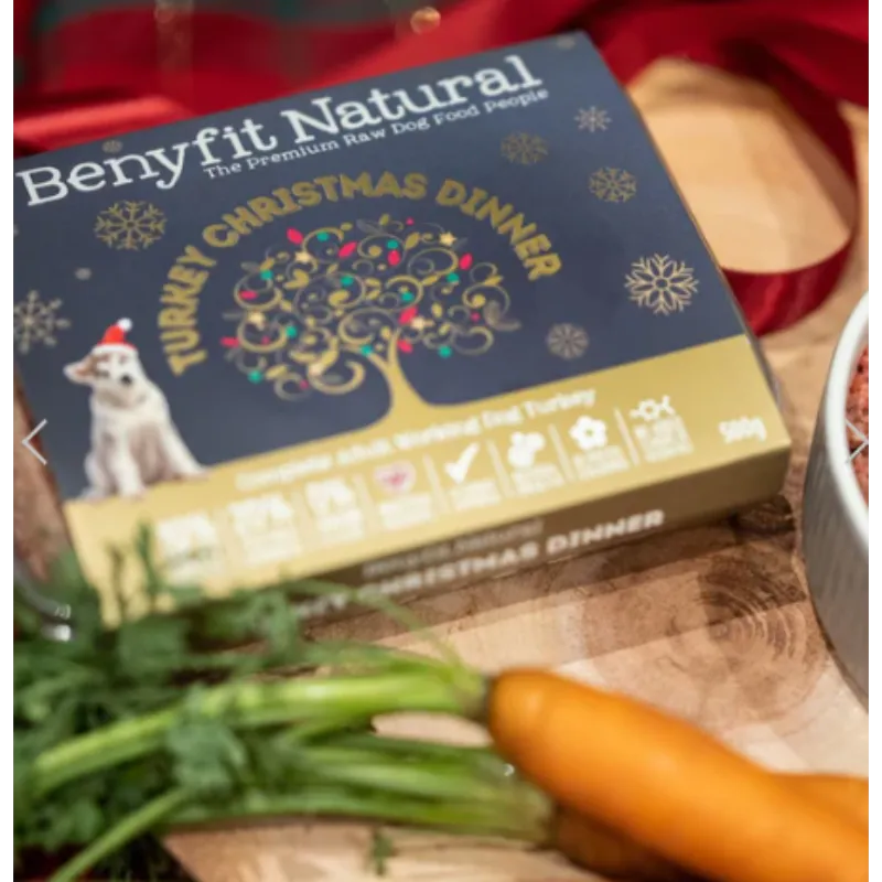 Benyfit Turkey Christmas Dinner with Vegetables - 500g - Image 2