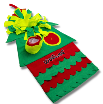 Wuf Wuf Xmas Tree Interactive Snuffle Mat Toy