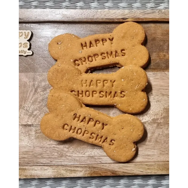 Happy Chopsmas Peanut Butter Biscuit - Image 3