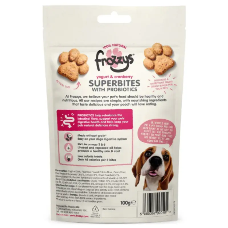 Frozzys Superbites Yoghurt and Cranberry - Image 2