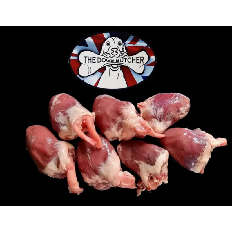 The Dogs Butcher Turkey Hearts - 1kg