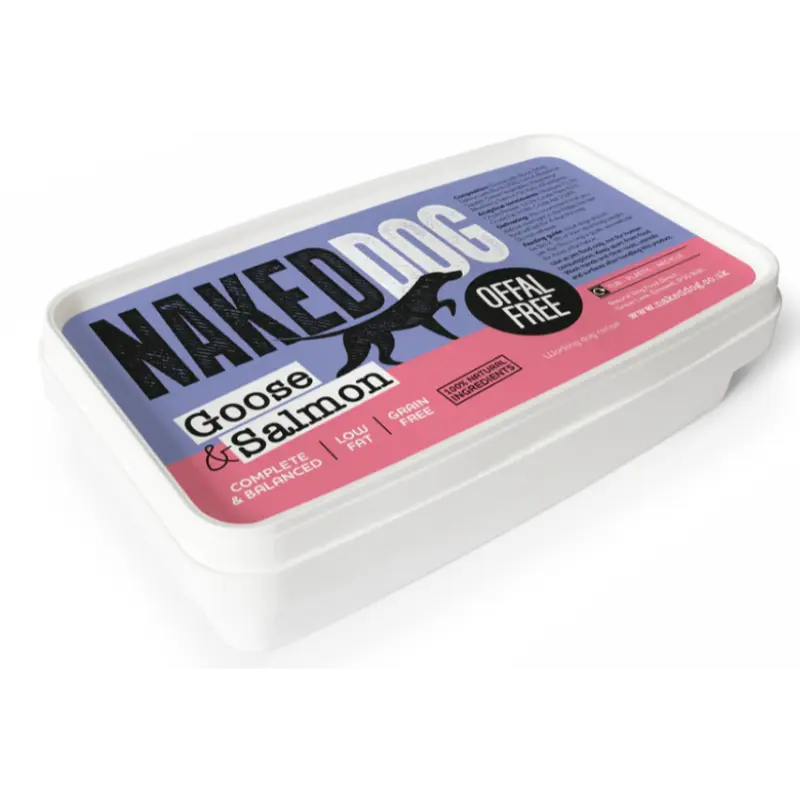 Naked Dog Offal Free Goose & Salmon - 2x 500g - Image 2