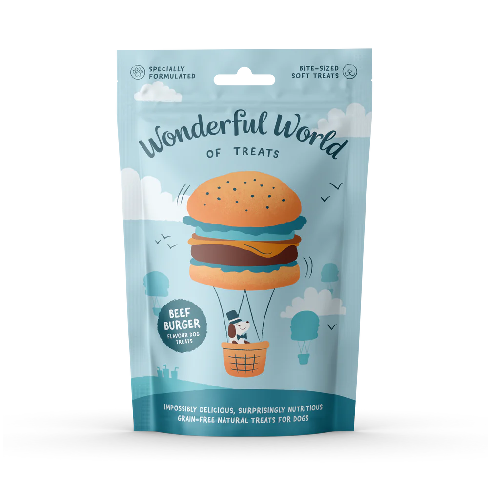 Wonderful World of Treats - Beef Burger - 50g