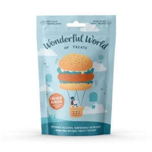 Wonderful World of Treats - Chicken Burger - 50g