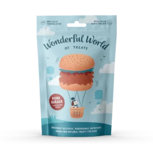 Wonderful World of Treats - Pork Burger - 50g