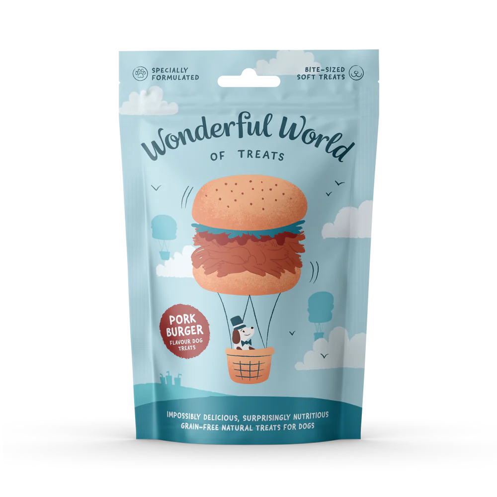 Wonderful World of Treats - Pork Burger - 50g