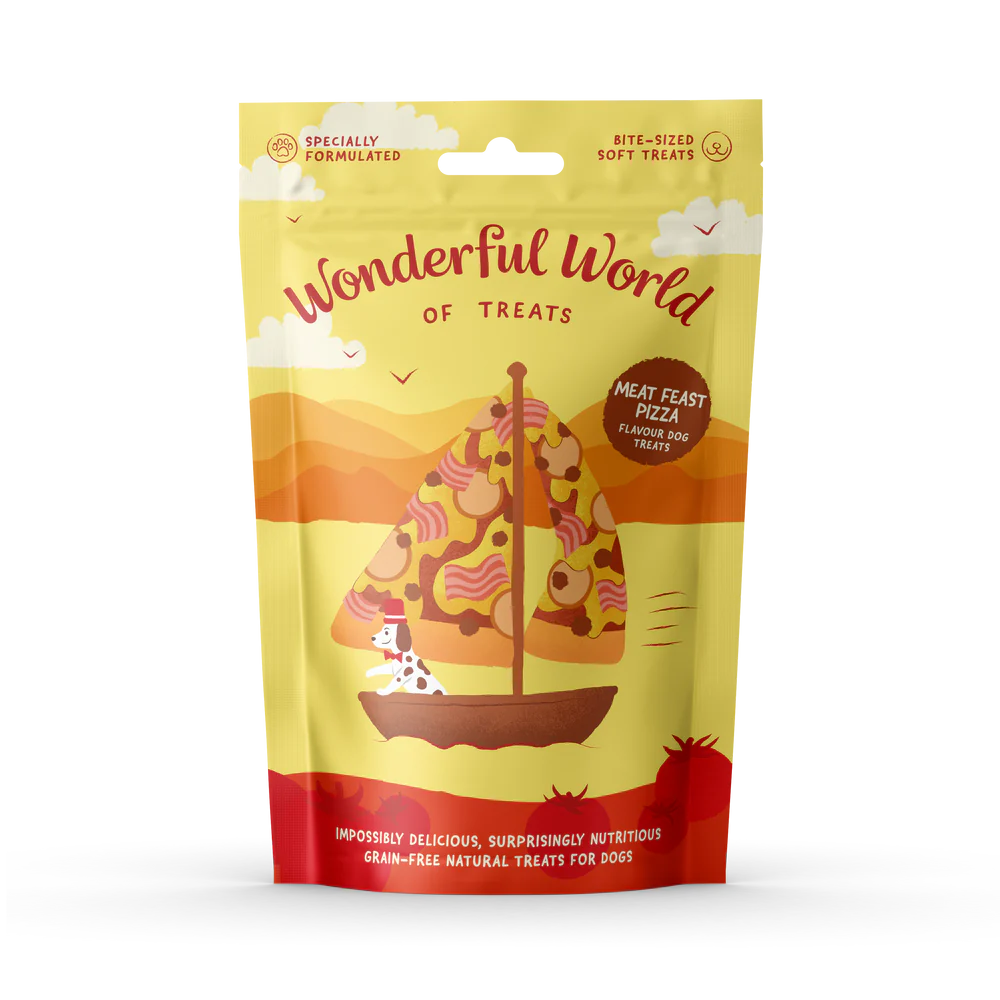 Wonderful World of Treats - Meat Feast Pizza - 50g