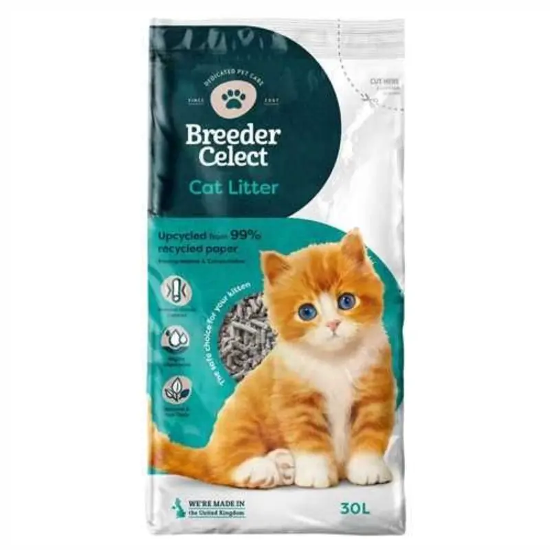 Breeder Celect Non Clumping Cat Litter - Various Sizes - Image 2