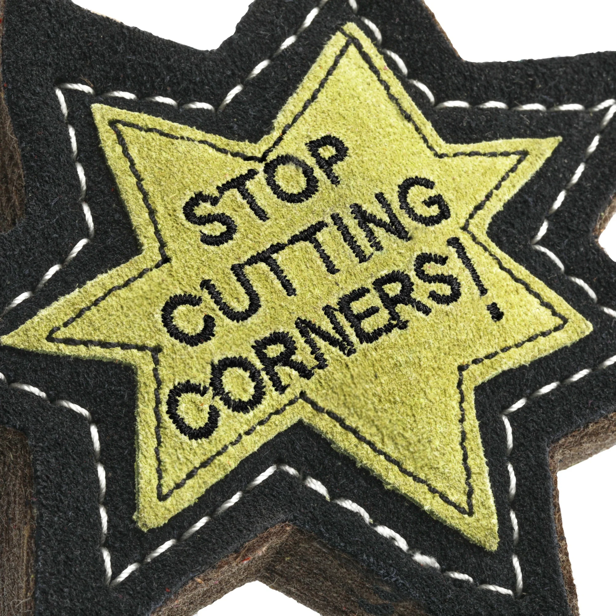 Green & Wilds Stop Cutting Corners Eco Dog Toy - Image 6