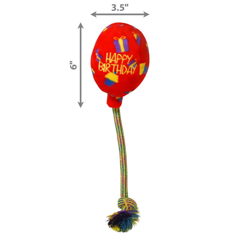 KONG Occasions Red Birthday Balloon - Image 3