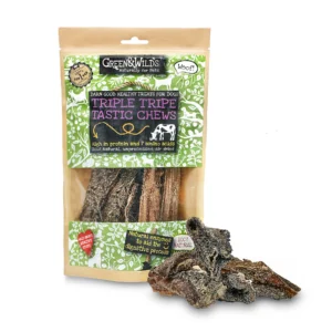 Green & Wilds Triple Tripe Tastic Chews - 100g