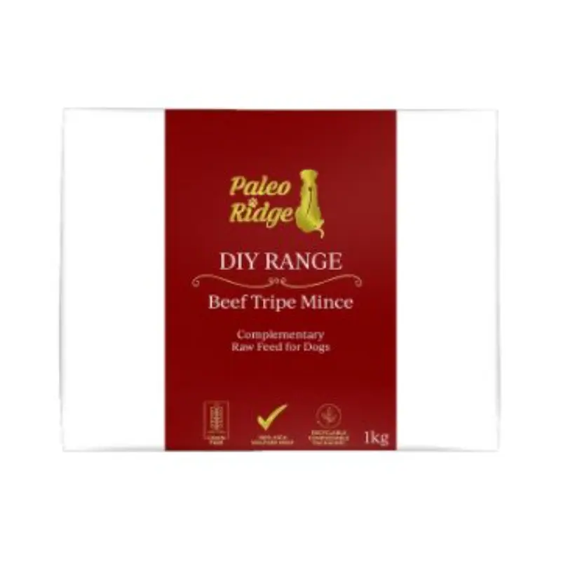 Paleo Ridge DIY Beef Tripe Mince - 1kg