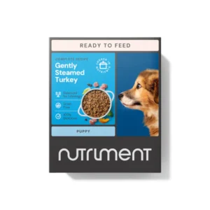 Nutriment Gently Steamed Puppy Turkey - 395g