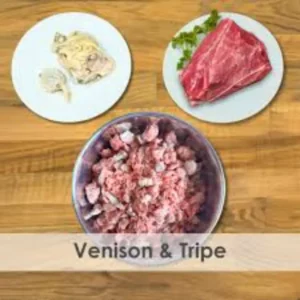 FBN Venison & Tripe Mince (Boneless) - 1kg