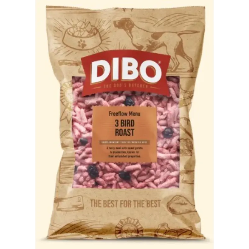 Dibo 3 Bird Roast Freeflow Mince - 1kg