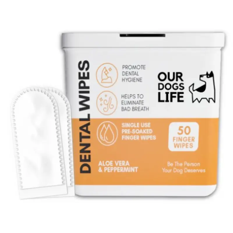 Our Dogs Life Dog Teeth Cleaning Wipes