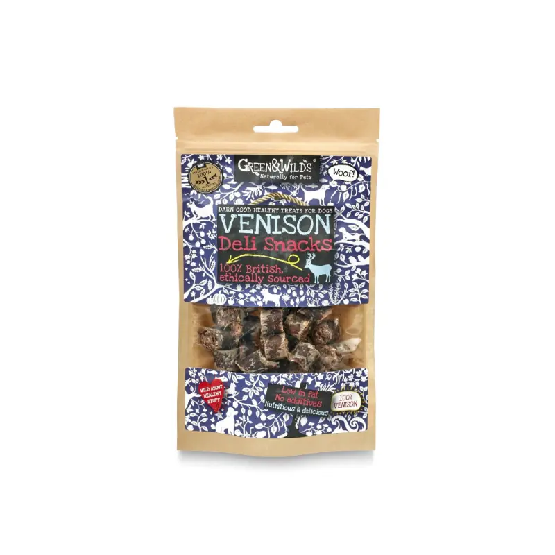 Green & Wilds Venison Snacks - 75g