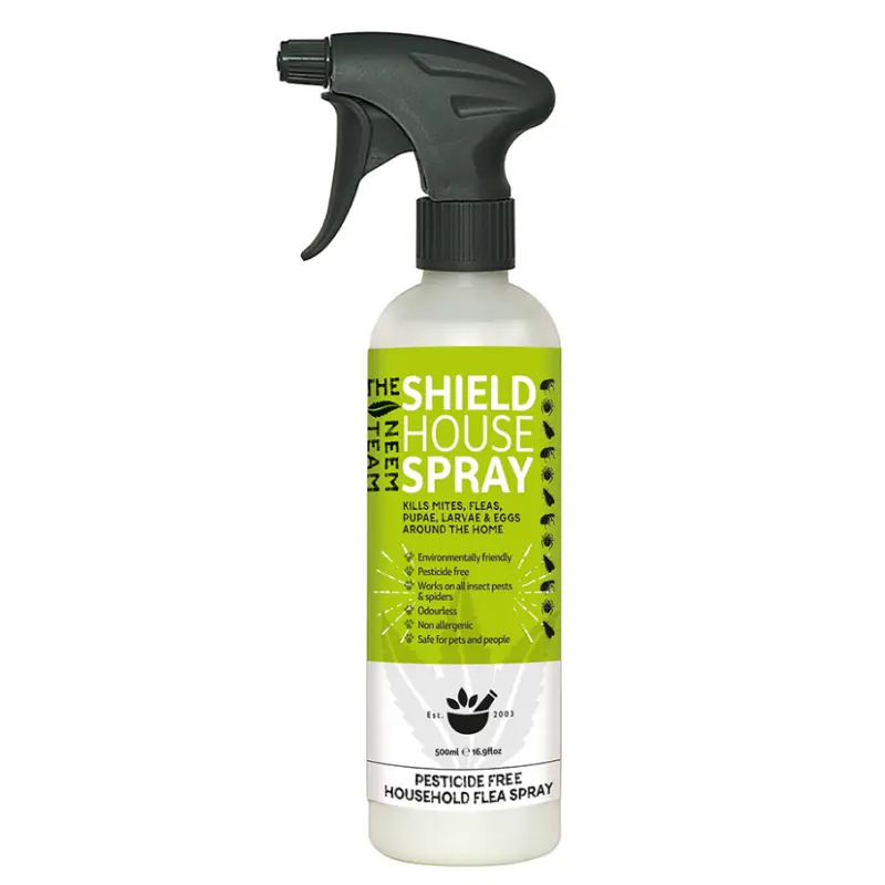 Neem Team Shield Spray for Fleas, Mites & Lice - 500ml