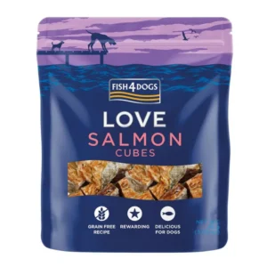 Fish4Dogs Salmon Cubes - 85g